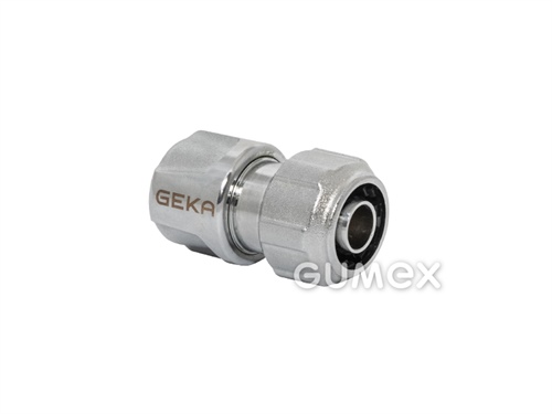 Rýchlospojka GEKA IDEAL bez stop ventilu, na hadicu s vnútorným priemerom 12,5mm, 10bar, chrómovaná mosadz